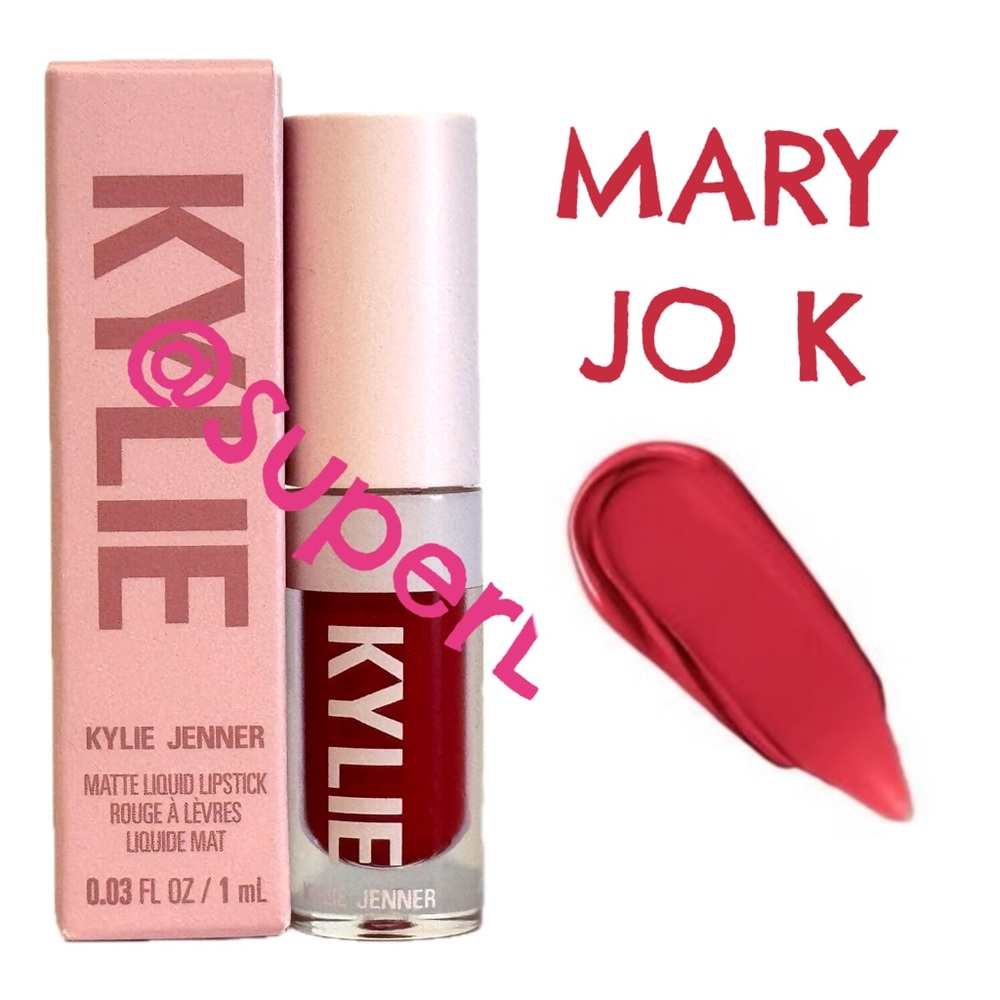 5/$15 NEW Kylie Cosmetics Liquid Matte Lipstick Mary Jo K Red